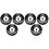 6 Pcs Resin Billiard Ball Set For Table Game Replacement 4