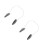 2Pcs Hairdressing Earmuff Dyeing Ear Protector 5