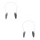 2Pcs Hairdressing Earmuff Dyeing Ear Protector 6