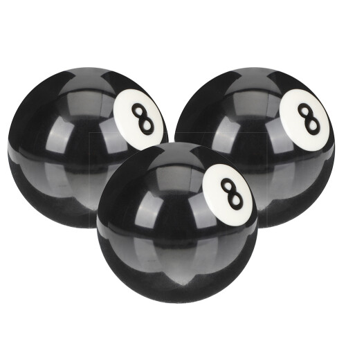 6 Pcs Resin Billiard Ball Set For Table Game Replacement 1