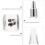 2 Sets Practical Plastic Oil Bottle Soy Sauce Dispenser Leak-Proof 7