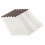 42Pcs Brown Imitation Eyebrow Stickers Natural Brows for Makeup 1