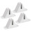 8 Pcs White The Fence Display Items Plastic 1