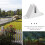 8 Pcs White The Fence Display Items Plastic 8