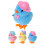 20 Pcs Clockwork Plush Chick Baby Rabbit Statue 1