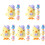 20 Pcs Clockwork Plush Chick Baby Rabbit Statue 2