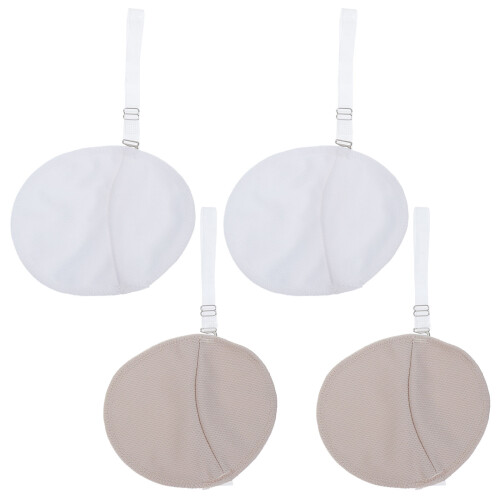 10 Pairs Reusable Sweat Pads Quick-Drying With Shoulder Strap 1