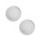 2Pcs Aluminum Nonstick Pizza Baking Pan with Vented Design Silver 8