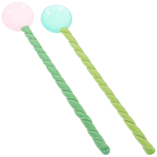 8Pcs Reusable Assorted Color Coffee Stirrer Sticks for Home Bar Use 1
