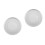 2Pcs Aluminum Nonstick Pizza Baking Pan with Vented Design Silver 9