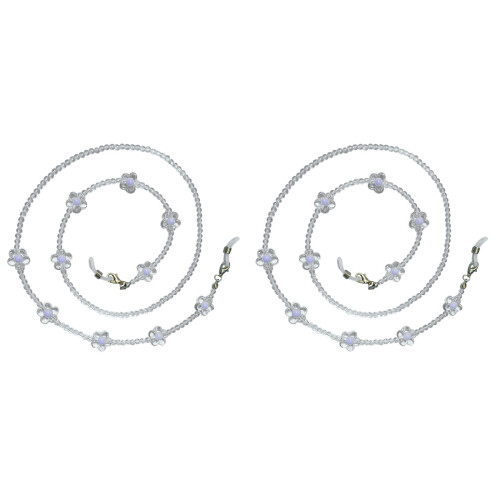 2Pièces Violet Transparent Pour Lunettes Anti- Et Masques 2