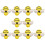 120 Pcs Thumbtack Boxed Cork Board Nails Abs Office 1