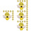 120 Pcs Thumbtack Boxed Cork Board Nails Abs Office 6