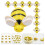 120 Pcs Thumbtack Boxed Cork Board Nails Abs Office 9