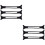 6 Pcs Silicone Mask Extension Buckle Ropes Hook Extender 7