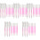 5 Sets Marker Pen Eyebrow Portable Position Mark Tool 5