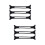 6 Pcs Silicone Mask Extension Buckle Ropes Hook Extender 8