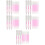 5 Sets Marker Pen Eyebrow Portable Position Mark Tool 9