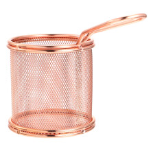 3 Pcs Deep Fryer Basket Mesh Screen Stainless Steel Square