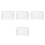 4Pcs Waterproof Socket Cover 86 Type For Bathroom Outdoor 9
