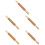 5 Pieces Lattice Pasta Rolling Pin Noodle Cutter Pizza Roller 8