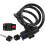3pcs Bike Lock Anti- Lock Chain Lock Ring Lock 7