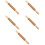 5 Pieces Lattice Pasta Rolling Pin Noodle Cutter Pizza Roller 9