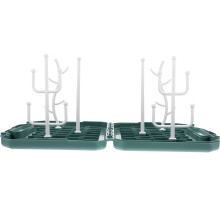 4Pcs Compact Baby Bottle Drying Rack for Bottles Pacifiers Cups