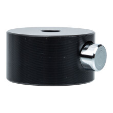 2Pcs Quick-Set Aluminum Cymbal Nuts for Drum Set Black Repairing Tools