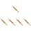 5 Pieces Lattice Pasta Rolling Pin Noodle Cutter Pizza Roller 7