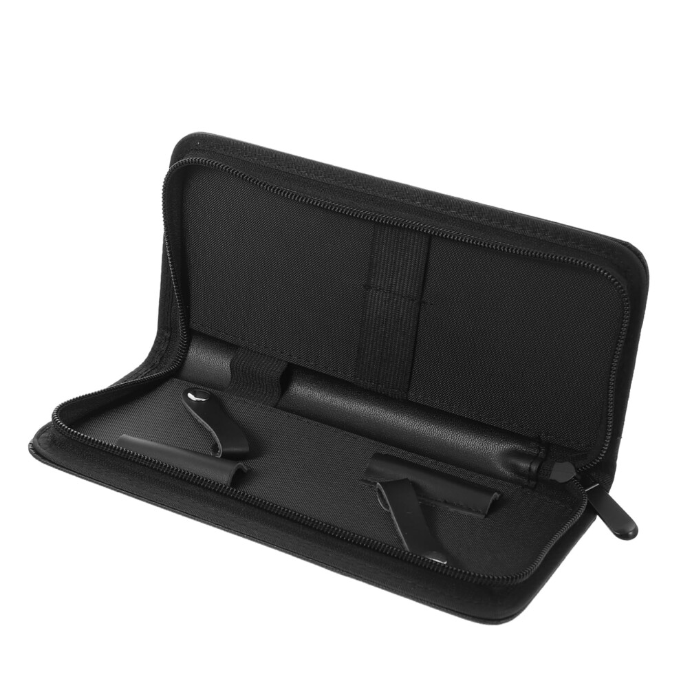 Hairdressing Scissor Case with Secure Holders and MultiSlot Layout for Barbers and Stylists 2pc