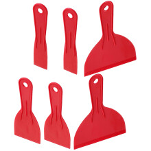 8Sets Red Plastic Kitchen Tool for Paint, Stains, and Dirt