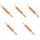 5 Pieces Lattice Pasta Rolling Pin Noodle Cutter Pizza Roller 5