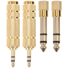 8 Pcs Female To Male Jack Audio Adapter For Recording