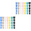 70 Pcs Silicone Finger Cots For Guitar Practice 5
