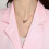 Pink Beautician Coat Cotton Uniform with Pockets for Work 3