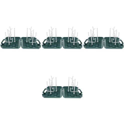 4Pcs Compact Baby Bottle Drying Rack for Bottles Pacifiers Cups 2