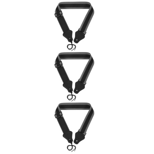 3 Count Guitar Strap Shoulder Pad Bass Straps For Electric Classical 1