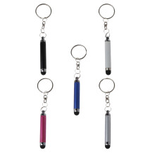 10St Draagbare Stylus Met Sleutelhanger, Capacitief En Gekleurd