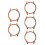 5pcs Diamond Case Crystal Drill Watch Component 3
