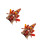 2 Pcs Thanksgiving Gnomes Glowing Turkey Doll Desktop Decor 4