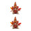 2 Pcs Thanksgiving Gnomes Glowing Turkey Doll Desktop Decor 7