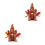 2 Pcs Thanksgiving Gnomes Glowing Turkey Doll Desktop Decor 5