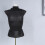 10Pcs Black Cotton Mannequin Torso Cover Decorative Display Accessory 5