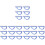 24 Pcs Nail Cleaning And Dust Brushes For Manicure Use 3