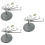 3Pcs Assorted Color Planetary Toy Science Teaching Model for Students 7