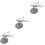 3Pcs Assorted Color Planetary Toy Science Teaching Model for Students 5