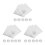 300Pcs Aluminum Foil Wrapping Sheets Silver for Candy Packaging 4