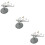 3Pcs Assorted Color Planetary Toy Science Teaching Model for Students 9
