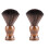 2 Count Shaving Brush Brushes Personal Care Accessory 5
